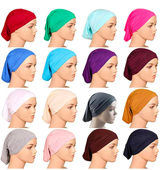 Yusra Underscarf | Hijab | Soft & Stretchable Tube Bonnet Cap