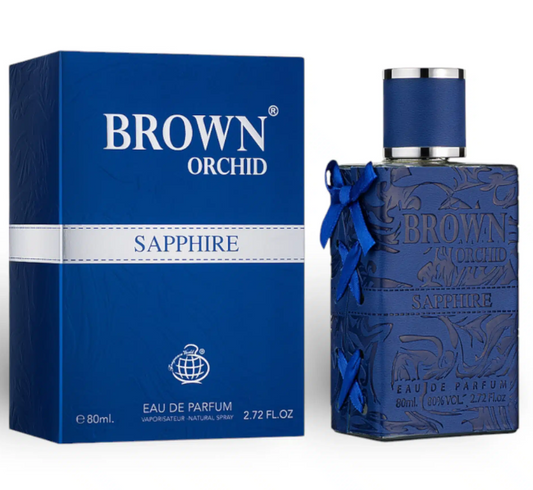 Brown Orchid Sapphire Perfume / Eau De Parfum 80ml by Fragrance World