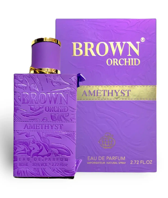 Brown Orchid Amethyst Perfume / Eau De Parfum 100ml by Fragrance World